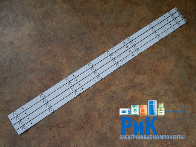 Подсветка LED TV BBK  4 планки по 756mm 8линз (3V)  OY39D08-ZC21F-04 40"