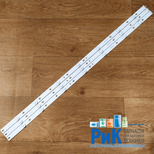 Подсветка LED TV Philips  3 планки по 775mm 7линз (6V)  CL-40-D307-V3 40"