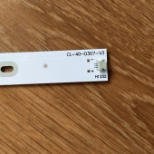 Подсветка LED TV Philips  3 планки по 775mm 7линз (6V)  CL-40-D307-V3 40"