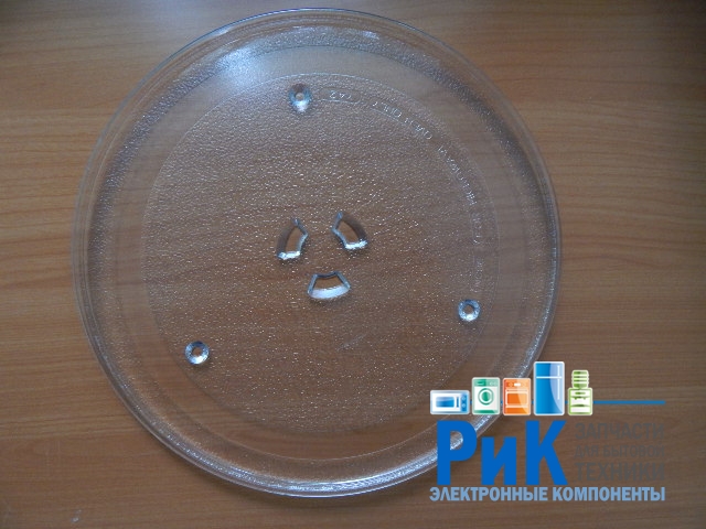 Тарелка СВЧ 255mm с креплением 2 рубля  (DE74-00027A, MA0115W)