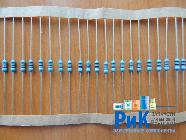 Резистор  0.25w        91om (91R) 5%