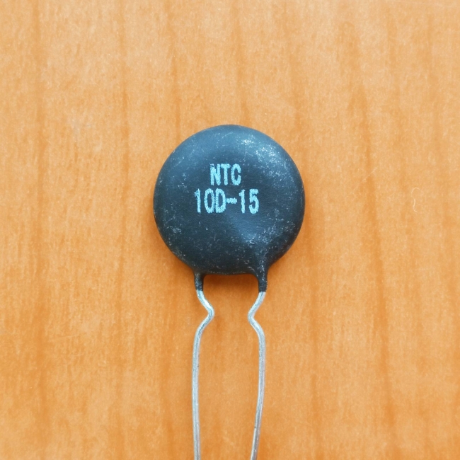 Термистор NTC 10om 5A (NTC10D-15)