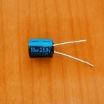 10mkF 250v 105C Jamicon TK  (10x12.5)
