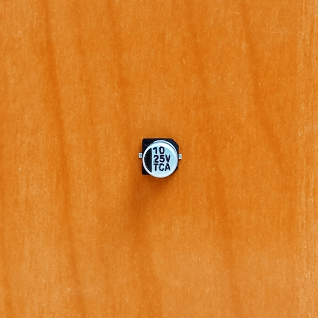 SMD 10mkF 25v 85C 0405