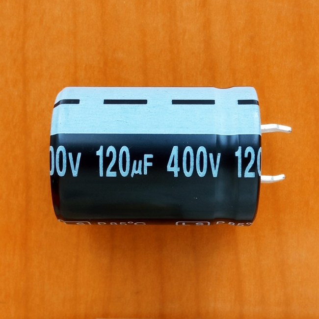 120mkF 400v 85C Jamicon LS