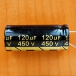 120mkF 450v 105C Changxin VENT (LCD, LED)