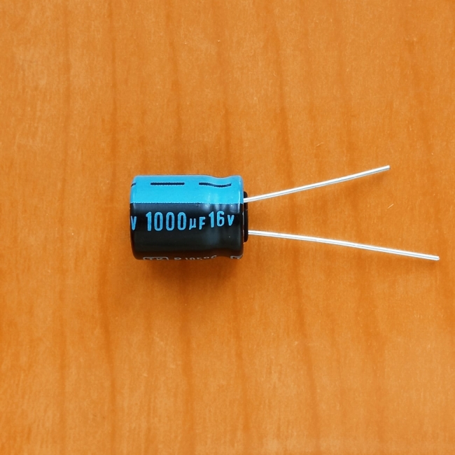 1000mkF 16v 105C Jamicon TK (10x13)