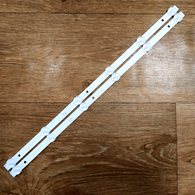 Подсветка LED TV Novex, Digma, HI 2 планки по 427mm 6линз (3V) CC02236D427V08 24"