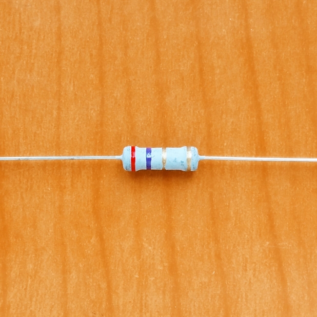 Резистор  1w         2.7om (2R7) 5%