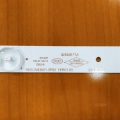 Подсветка LED TV Erisson, Telefunken 8 планок по 405mm 5линз (3V)  5800-W43001-5P00 43"