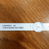 Подсветка LED TV Panasonic, Toshiba 2 планки по 584mm 6линз (6V) край  4708-K32WDC-A2113N01 32"