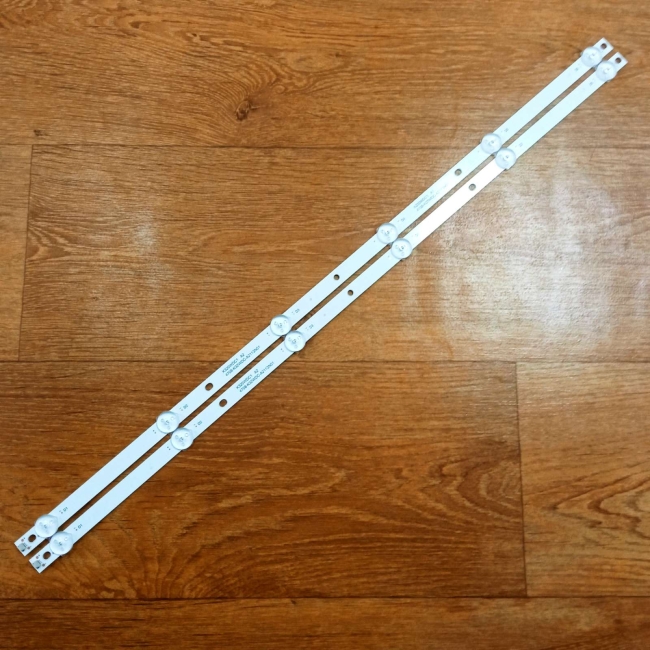 Подсветка LED TV Panasonic, Toshiba 2 планки по 584mm 6линз (6V) край  4708-K32WDC-A2113N01 32"