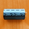 22000mkF  25v  85C Jamicon LS