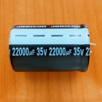 22000mkF  35v  85C Jamicon LS