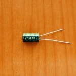 220mkF  16v 105C Jamicon WL (компьютерный)