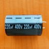 220mkF 400v  85C Jamicon LS  (25x40)