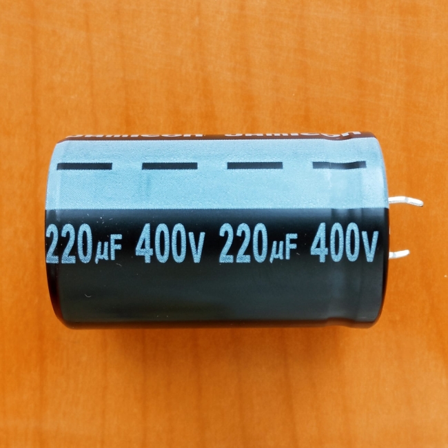 220mkF 400v 85C Jamicon LS (25x40)