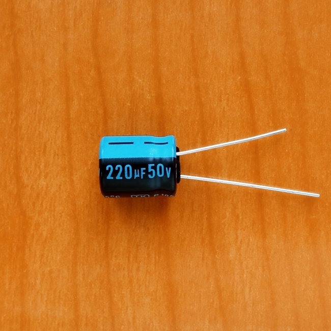 220mkF 50v 105C Jamicon TK