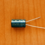 220mkF  50v 105C Jamicon WL (компьютерный)