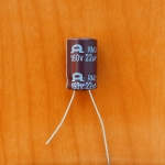 22mkF 160v 105C Partsnic RMU