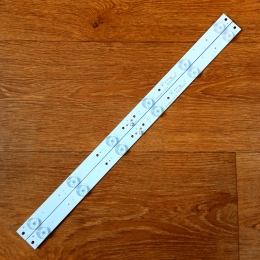 Подсветка LED TV Akai, Dexp 2 планки по 440mm 6линз (3V)  ZDCX236D06-ZC14F-02 24"