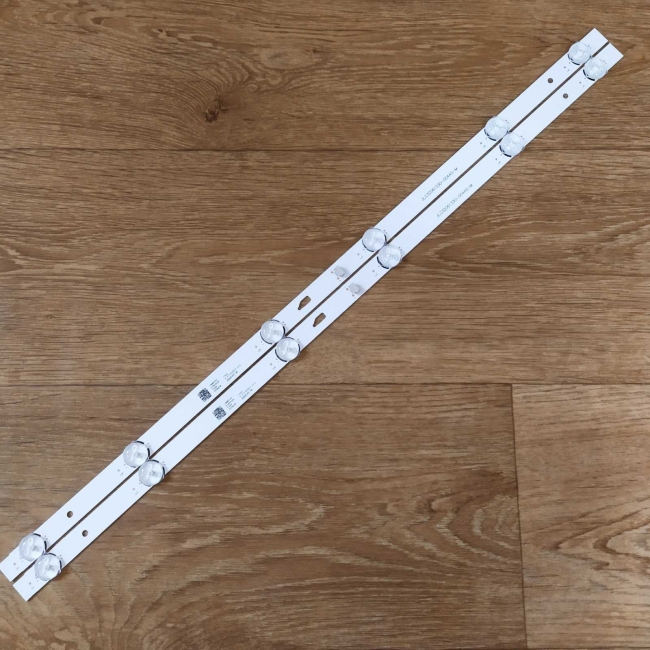 Подсветка LED TV Thomson, Telefunken 2 планки по 555mm 6линз (3V)  JL.D32061330-004AS-M 32"