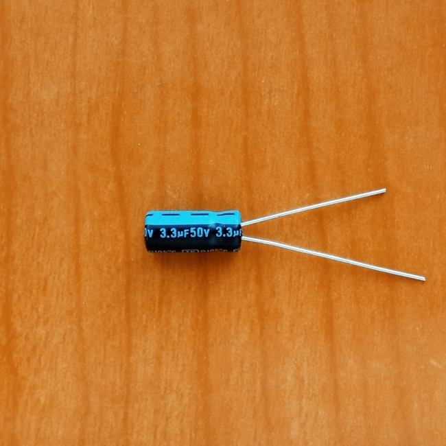 3.3mkF  50v 105C Jamicon TK