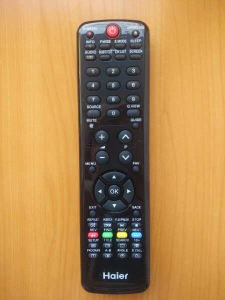Пульт Haier HTR-D06A original (TV)