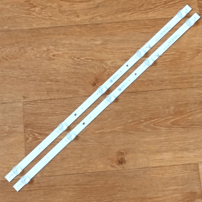 Подсветка LED TV Erisson, Hisense 2 планки по 557mm 5линз (3V) JHD315V1H-LB81 32"