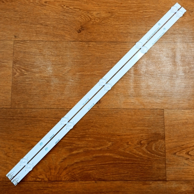 Подсветка LED TV LG 2 планки по 590mm 5линз (3V) SSC 32LJ57 5LED 32"