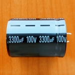 3300mkF 100v  85C Jamicon LS