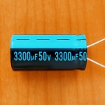 3300mkF  50v 105C Jamicon TK