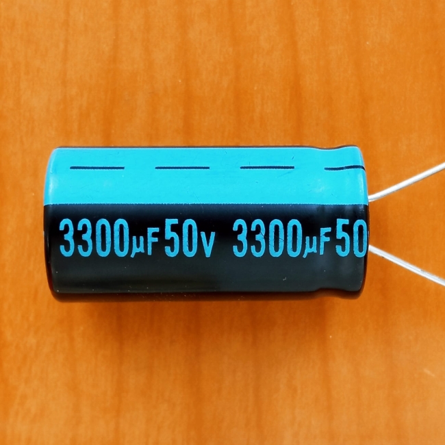 3300mkF 50v 105C Jamicon TK