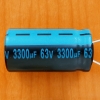 3300mkF  63v 105C Jamicon TK