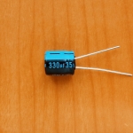 330mkF  35v 105C Jamicon TK