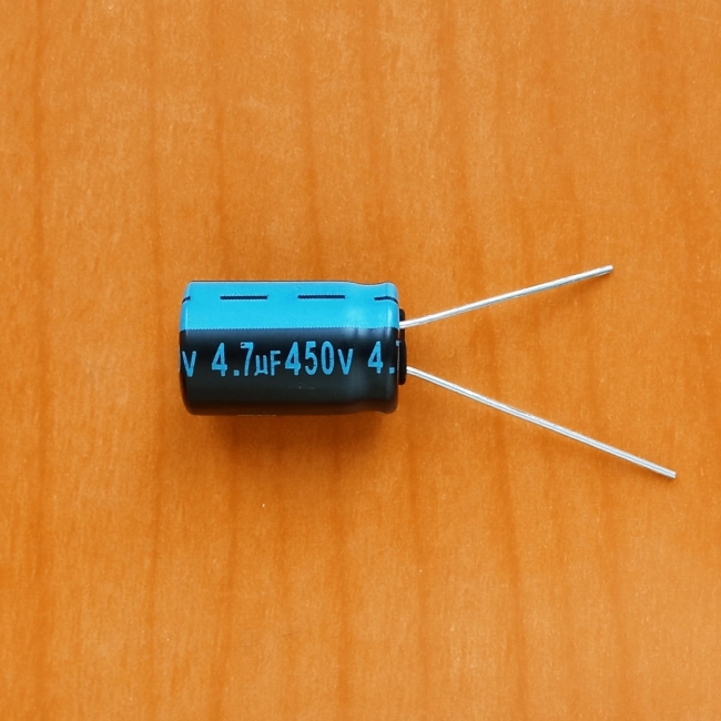 4.7mkF 450v 105C Jamicon TK (10x16)
