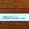 Подсветка LED TV Erisson 2 планки по 730mm 8линз (6V) RF-BS400011SE30-0801 40", фото 2