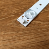 Подсветка LED TV Thomson, Toshiba 2 планки по 370mm 4линзы (6V)  JL.D21541330-004KS-M 22"