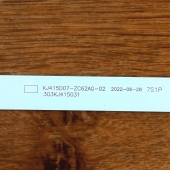 Подсветка LED TV BQ, Telefunken 3 планки по 765mm 7линз (3V)  KJ415D07-ZC62AG-02 42"