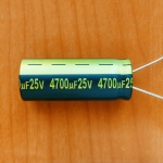 4700mkF  25v 105C Jamicon WL (компьютерный)