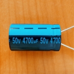 4700mkF  50v 105C Jamicon TK  (22x40)