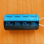 470mkF 200v 105C Jamicon TK