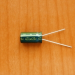470mkF  25v 105C Jamicon WL (компьютерный)