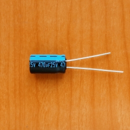 470mkF 25v 105C Jamicon TK (08x14)