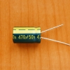 470mkF  50v 105C Jamicon WL (компьютерный)