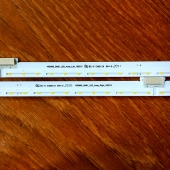 Подсветка LED TV LG  2 планки по 535mm 60LED (6V)  49SM86 SM81 LED Array 49"