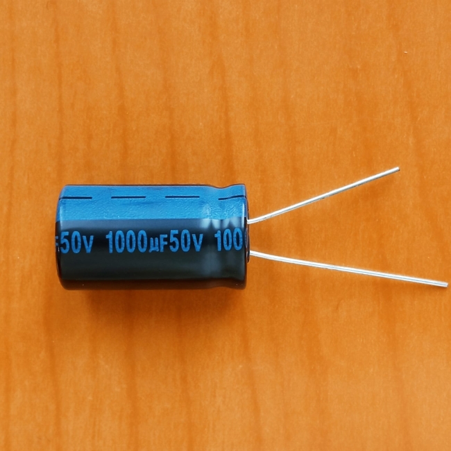 1000mkF 50v 105C Jamicon TK