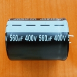 560mkF 400v  85C Jamicon LS