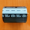 560mkF 450v  85C Jamicon LS