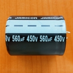 560mkF 450v  85C Jamicon LS